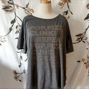 American Eagle Pop, Fizz, Clink Repeat T-Shirt